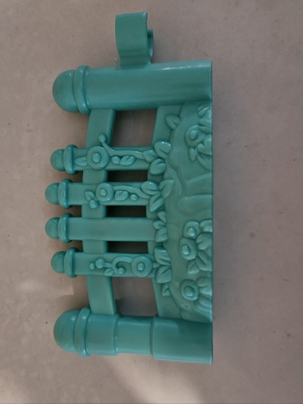 🧡2/$15 Fisher-Price Little People Replacement Fencing Blue Teal Garden